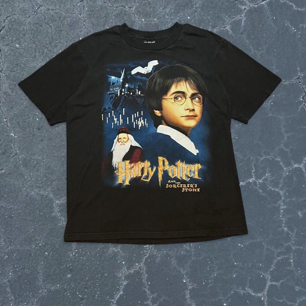 DRY ROT Harry potter and the sorcerers stone vintage shirt